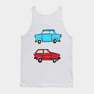 Trabant and Yugo by Pollux Tank Top